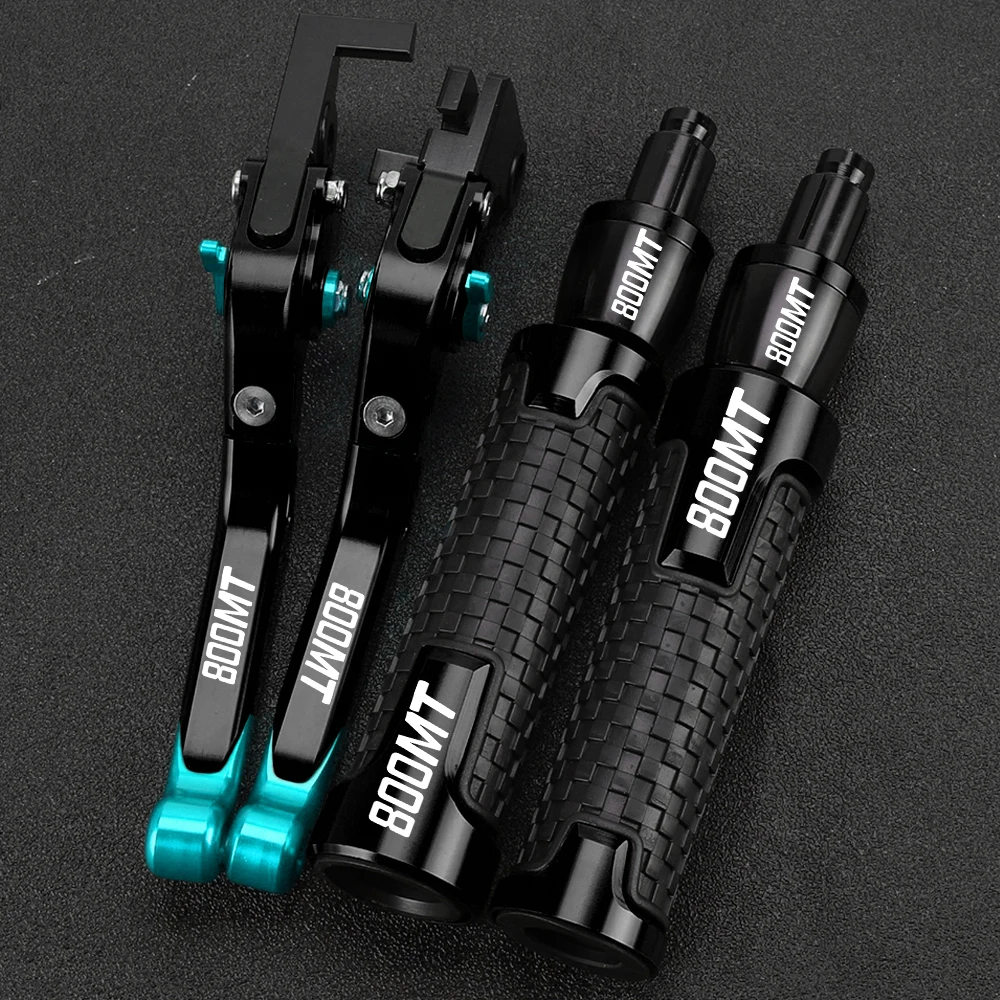 Motorcycle Accessories Adjustable Brake Clutch Levers Handlebar Grips For CFMOTO 800MT CF 800 MT 2024 2023 2022 2021 CF800MT