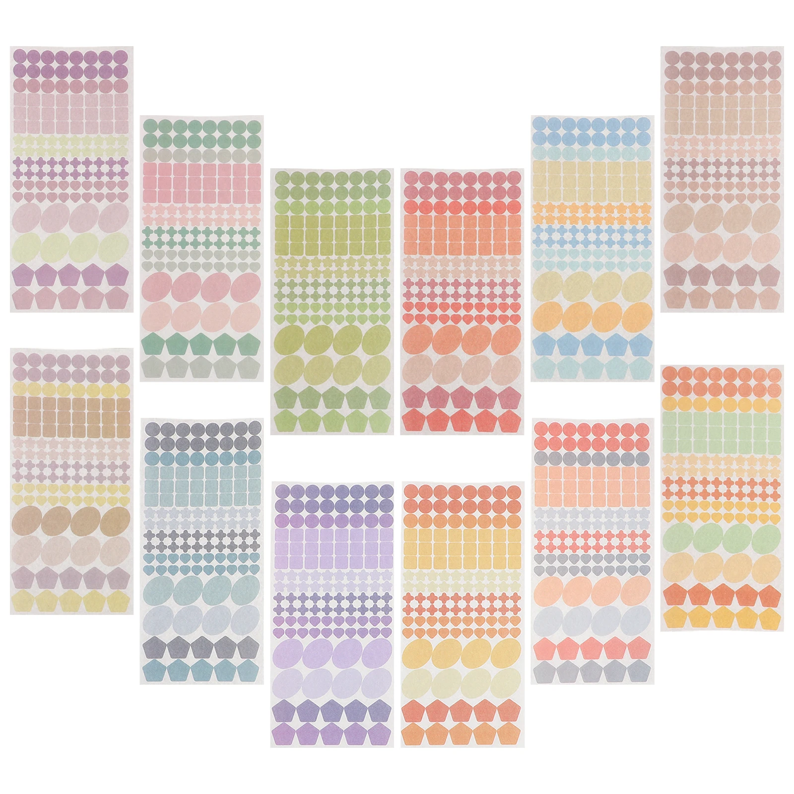 

12 Sheets Handbook Japanese Paper Stickers Travel Stationary Journaling Supplies Floral Washi