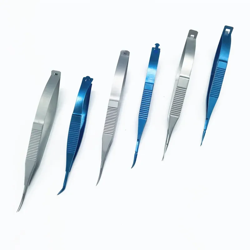 เครื่องมือผ่าตัดจุลศัลยกรรมตา 12.5 ซม. กรรไกรตัดเยื่อเยื่อเยื่อเยื่อเยื่อ ไมโครกรรไกร ไทเทเนียมอัลลอยด์/สแตนเลส เครื่องมือผ่าตัดเปลือกตา