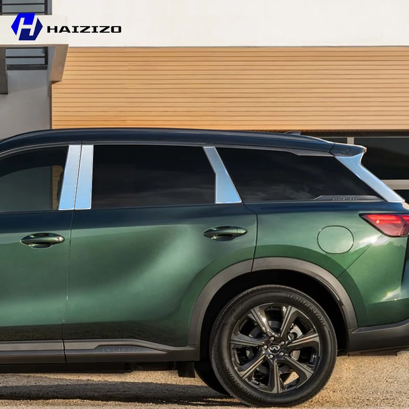 

For INFINITI QX60 2022-2026 BC Pillar Protective Film TPU Anti-Scratch Anti-Fingerprint Vinyl Sticker for Car Door Trim Cover