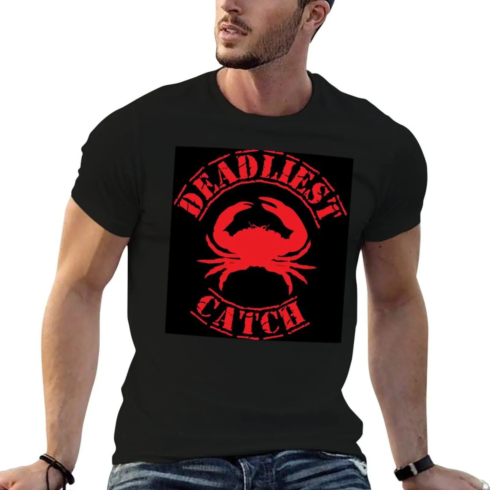 Deadliest Catch T-Shirt cotton t shirt pack man t shirts graphic t shirts for man cotton soft T-shirt