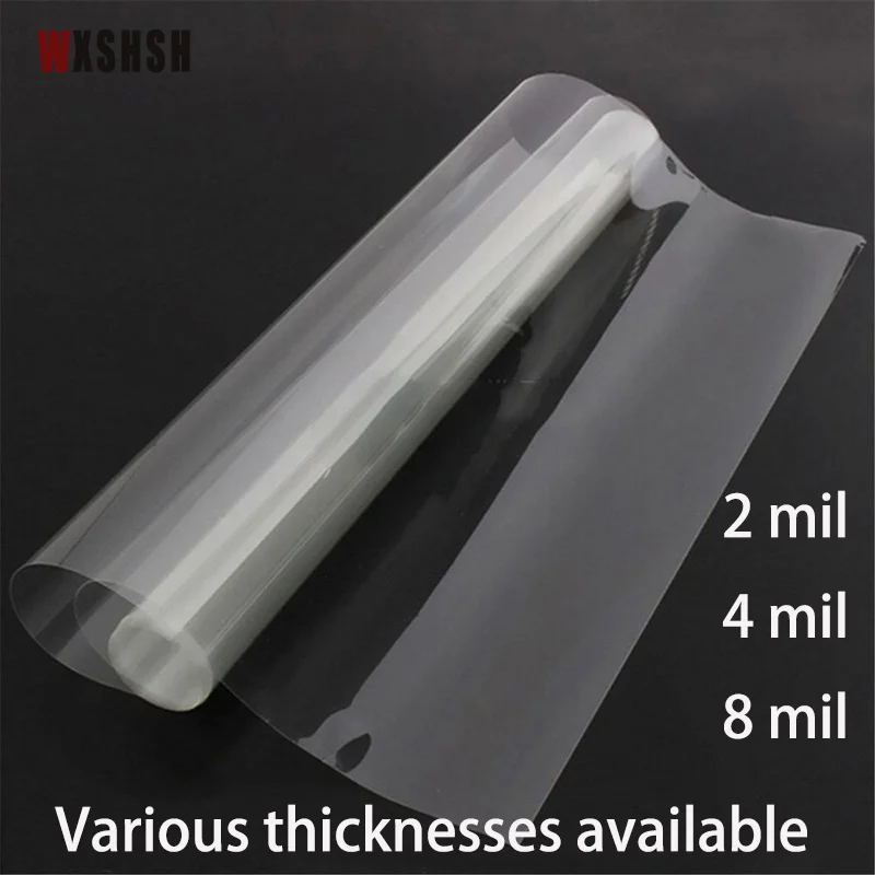 2mil Explosion-Proof Security Films Self-Adhesive HD colorless Transparent Protection Sticker for Home and Office 2022 4m Length