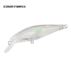 Countbass 10Pcs Blank Hard Bait Bodies, 67mm/2.6