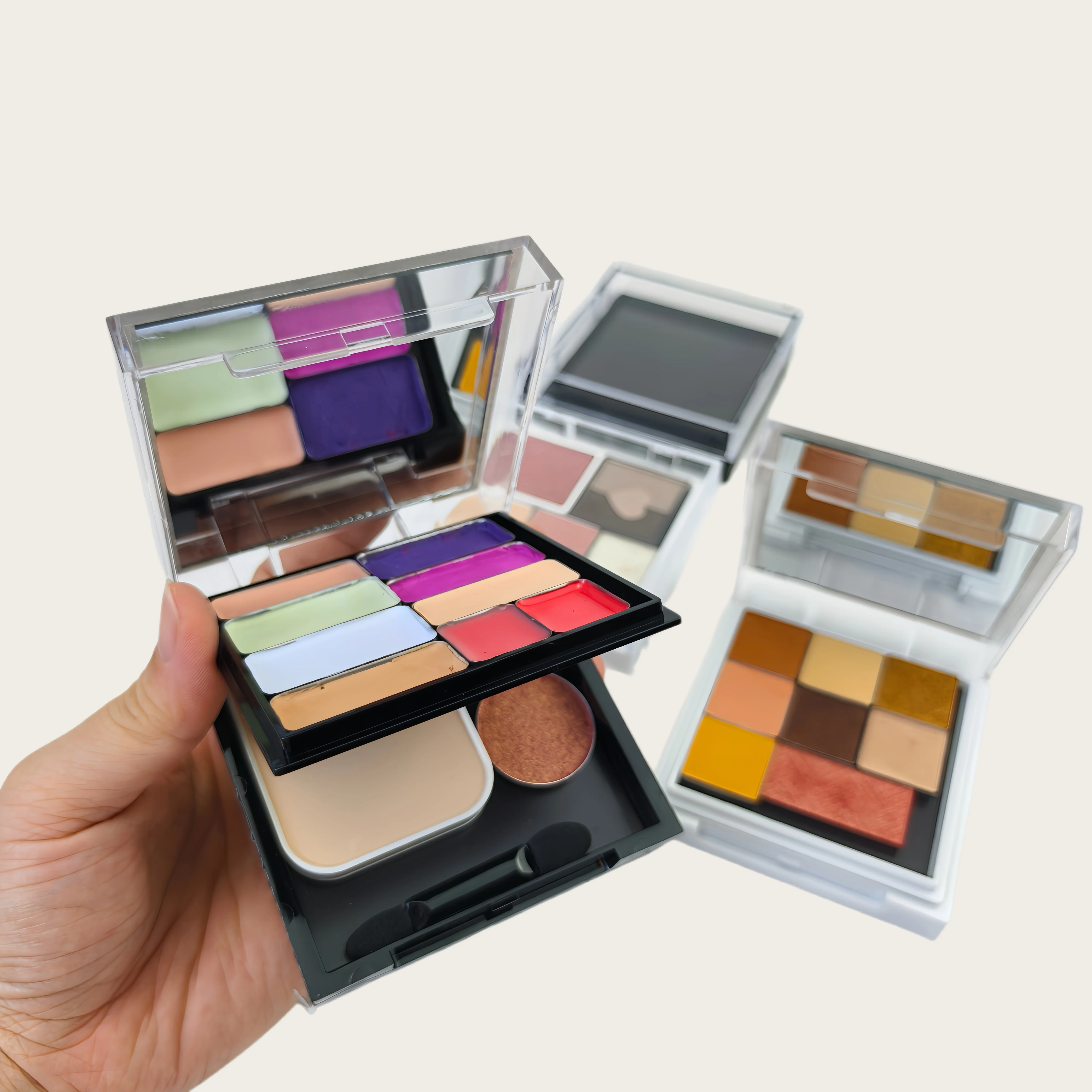 novo-estojo-compacto-magnetico-recarregavel-de-camada-dupla-para-diy-de-sombra-e-blush-–-design-mais-alto-paleta-personalizavel