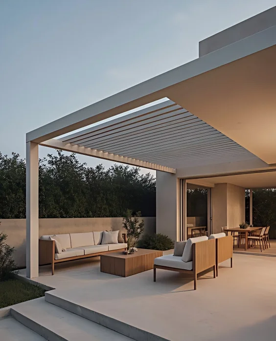 3x4 3x6 4x5 Heavy-Duty Aluminum Gazebos Electric Pergolas Automatic Garden Terrace Outdoor Sunshade Rain Proof Louvered Pergola