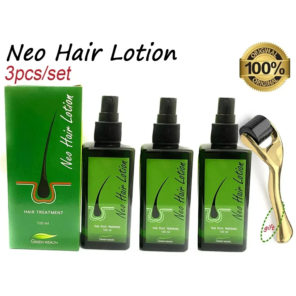 Neo Hair Lotion5pcs oryginalny tajlandzki Neo balsam do włosów raju 120ml olejek na porost włosów tonik kapilarny dla wzrostu utrata włosów