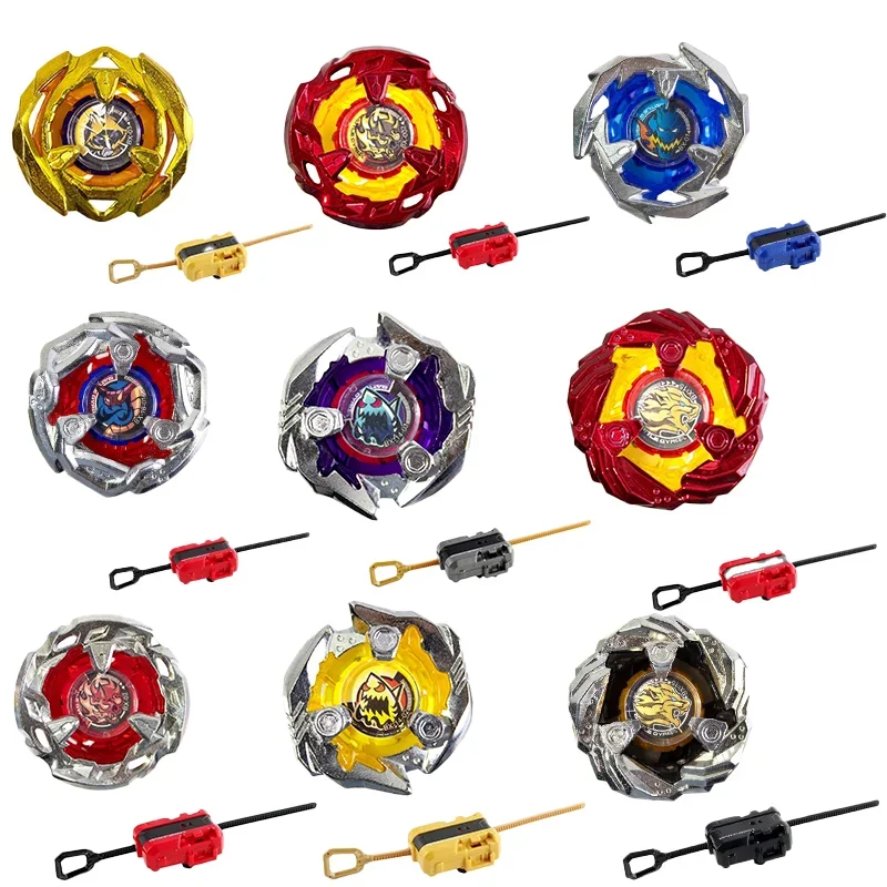 Toy CX Metal Gyroscope, High-quality Combat Rotating Gyroscope with Starter, Boys' Battle Toy，Product Actual Photos Gift set