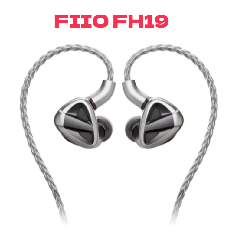 

FiiO FH19 2DD+6BA Hybrid Driver HiFi Music IEM Hi-Res Audio In-Ear Earphone MMCX Detachable Cable Wried Earbuds