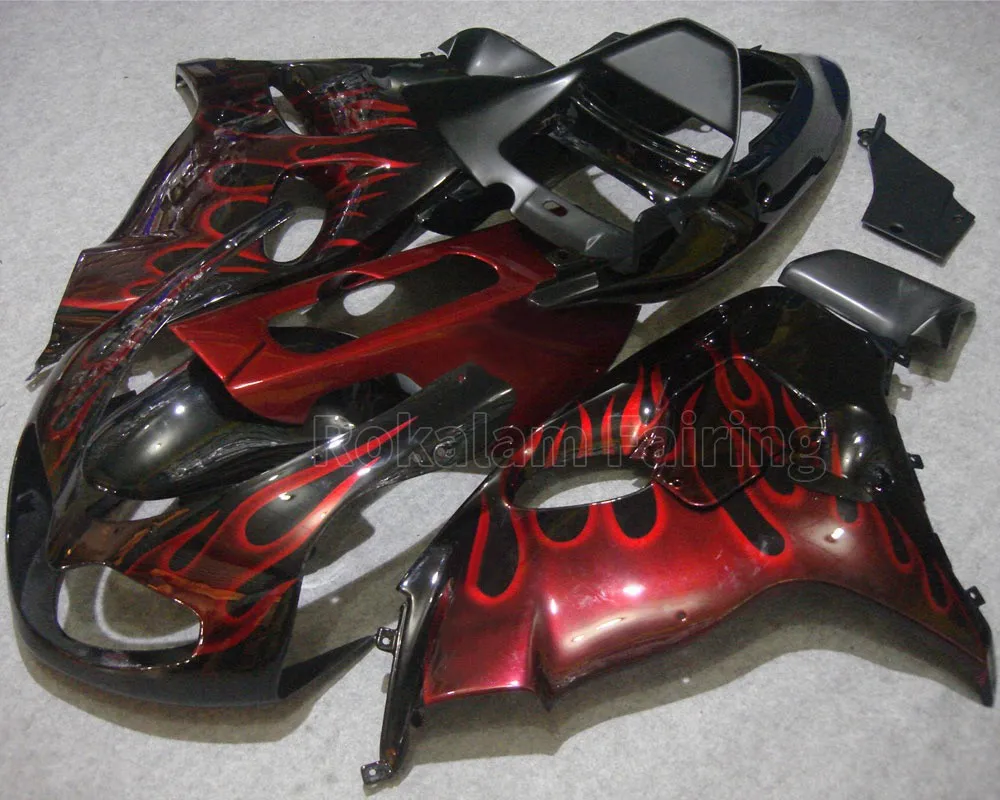 Injection TL1000R 98-03 Fairing For Suzuki TL 1000 R 1998-2003 Red  Flame Motorcycle Fairings (Injection Molding)