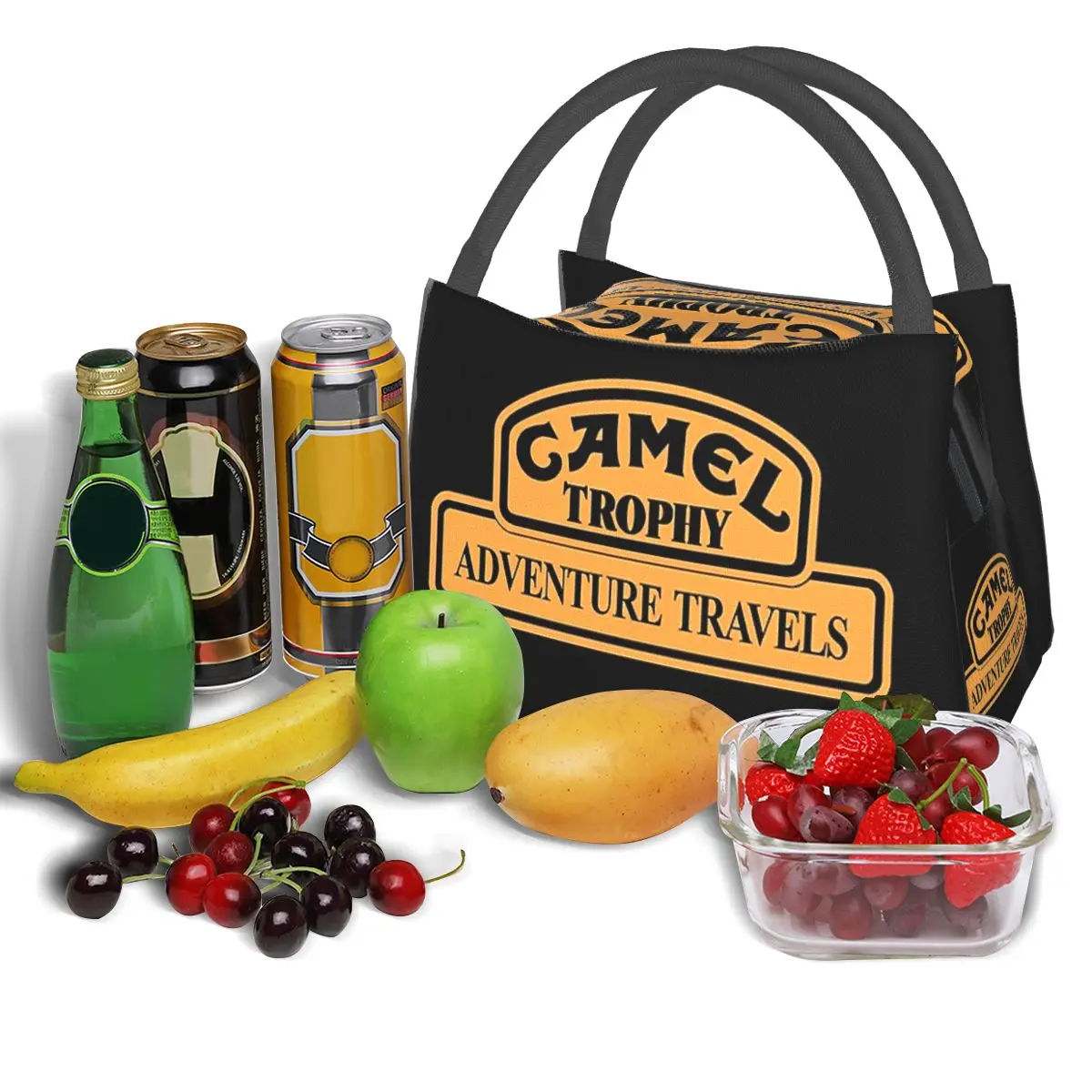 Camel Trophy Defender-fiambrera con aislamiento Bento Box para mujer y niño, bolsa térmica portátil para pícnic, 110