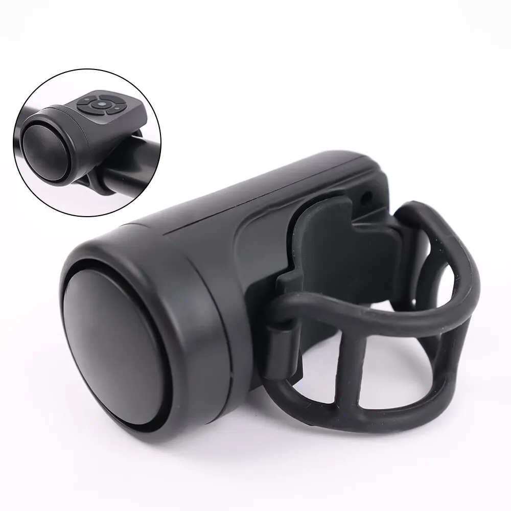 Bicycle Electric Bell Bike USB Charging Horn MTB Mountain Bike Warning Safety Ring Waterproof Bell Cycling Accessories