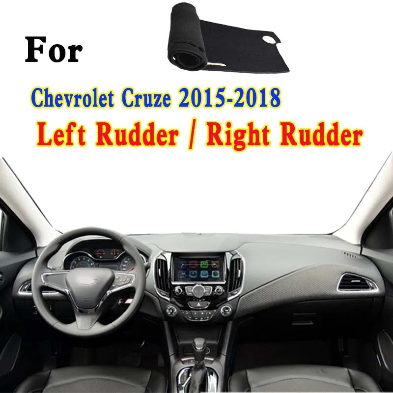 For 2015-18 Chevrolet Chevy Cruze BE CP3 CP7 Dashmat Dashboard Cover Instrument Panel Insulation Sunscreen Protective Pad