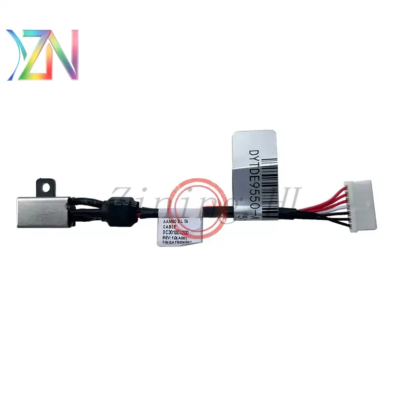 Suitable for DELL XPS 15-9550 9560 9570 7590 P56F charging port power head/line 064TM0/DC30100X300/DC30100X200