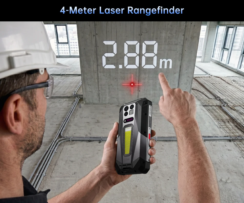 8849 TANK 5 Pro FLIR Thermal Imaging 2K Projector Rugged Smartphone eSIM Dimensity 9400e 3K AMOLED 17600mAh 220Lumen 18GB+512GB