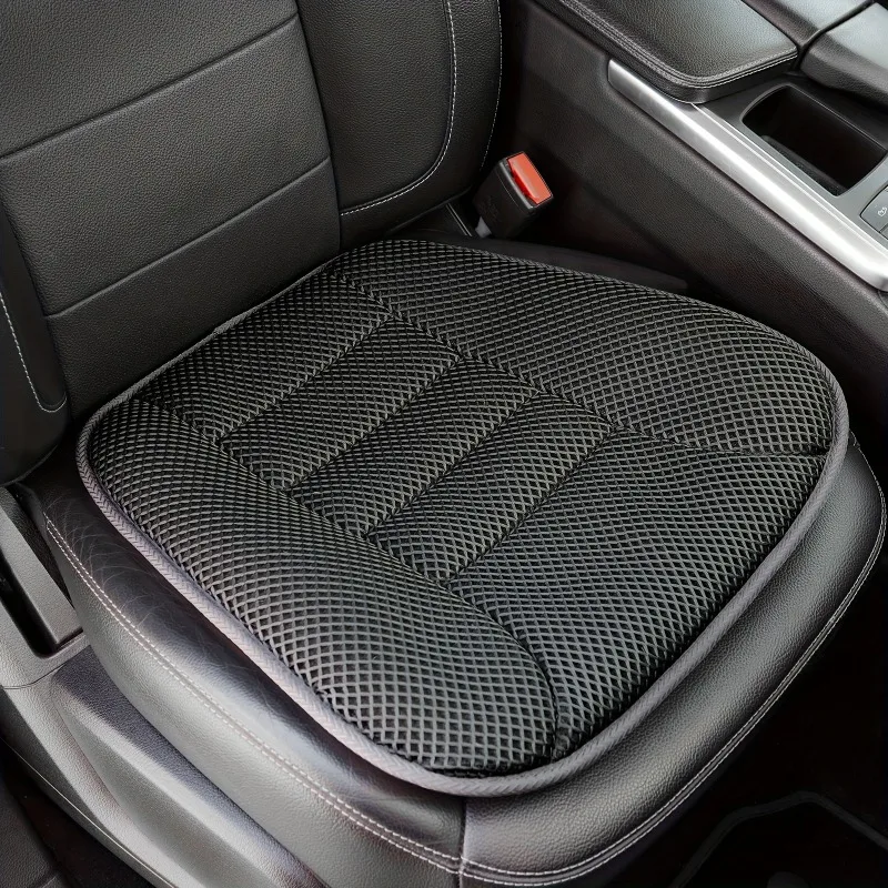 

1PCS Summer 3D Mesh Seat Cushion - Breathable Anti-Slip Washable Polyester Pad for Office Car Meeting