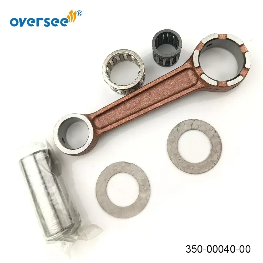 

Boat Engine 350-00040-0 350-00040-1 350000400 350000401 Connecting Rod Kit for Tohatsu Nissan 9.9HP 15HP 18HP 2 Stroke Outboard
