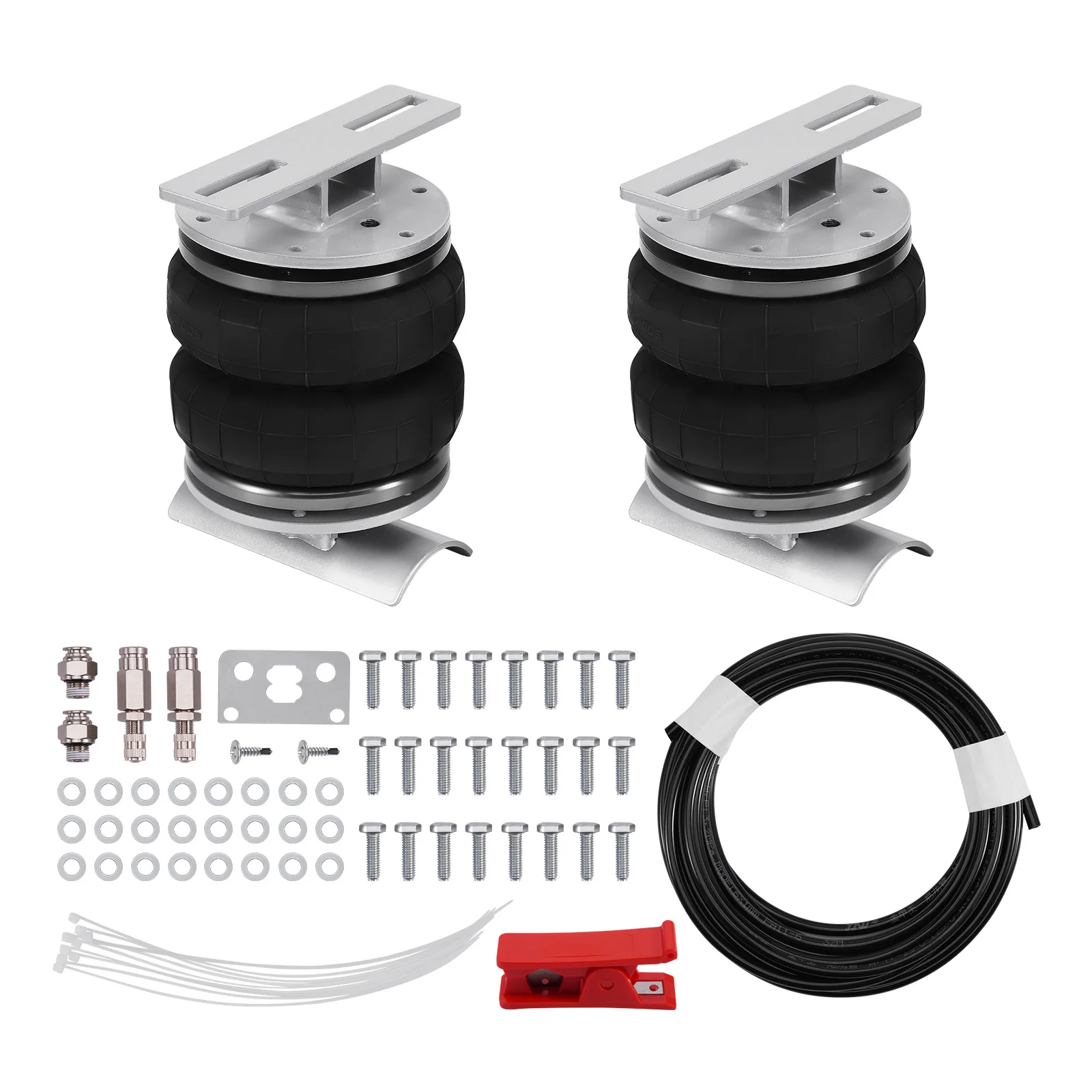 الخلفية الهواء تعليق ورقة الربيع حقيبة تحميل مساعدة مجموعة المساعدة لتويوتا لاندكروزر V8 70 76 78 79 VDJ79 2009 + #1