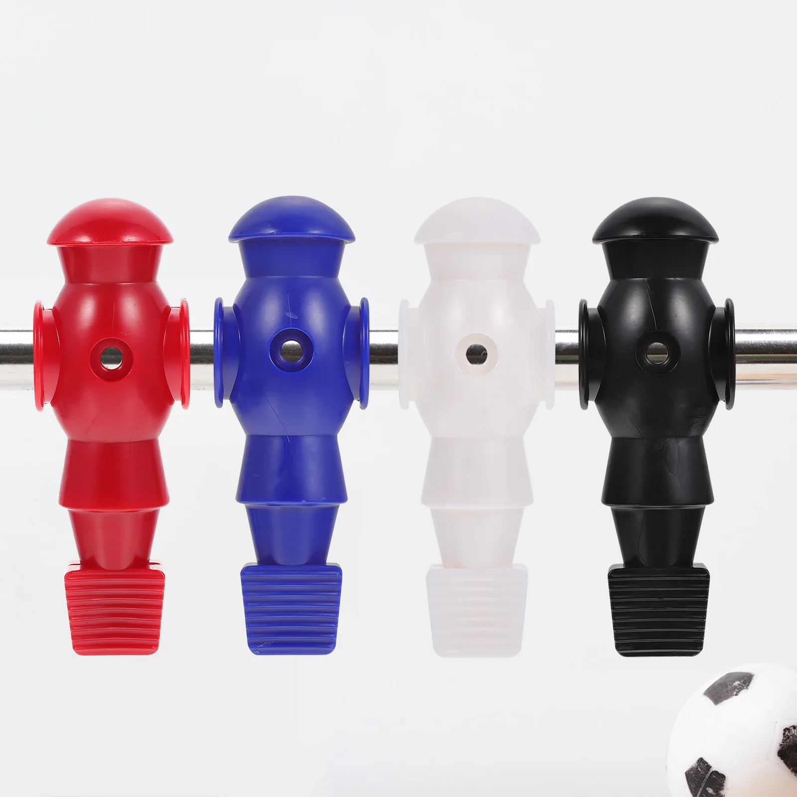 4 Pcs Foosball Accessories Table Football Players Soccer Accessory Desktop Machine Parts Supplies Resin Game