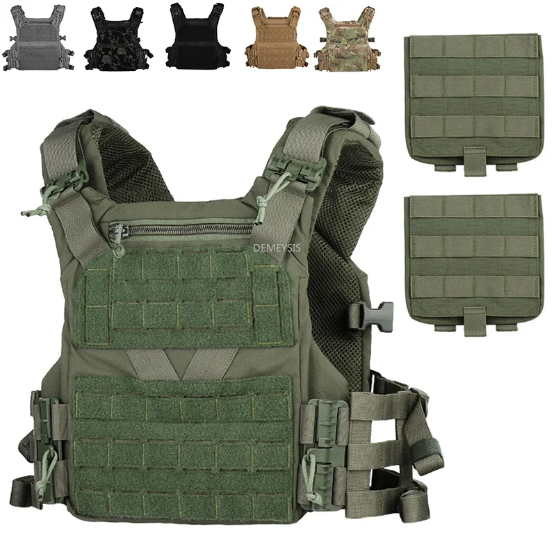 

Tactical Vest K19 Plate Carrier 3.0 Quick Release Cummerbund MOLLE Outdoor CS Game Airsoft Gear