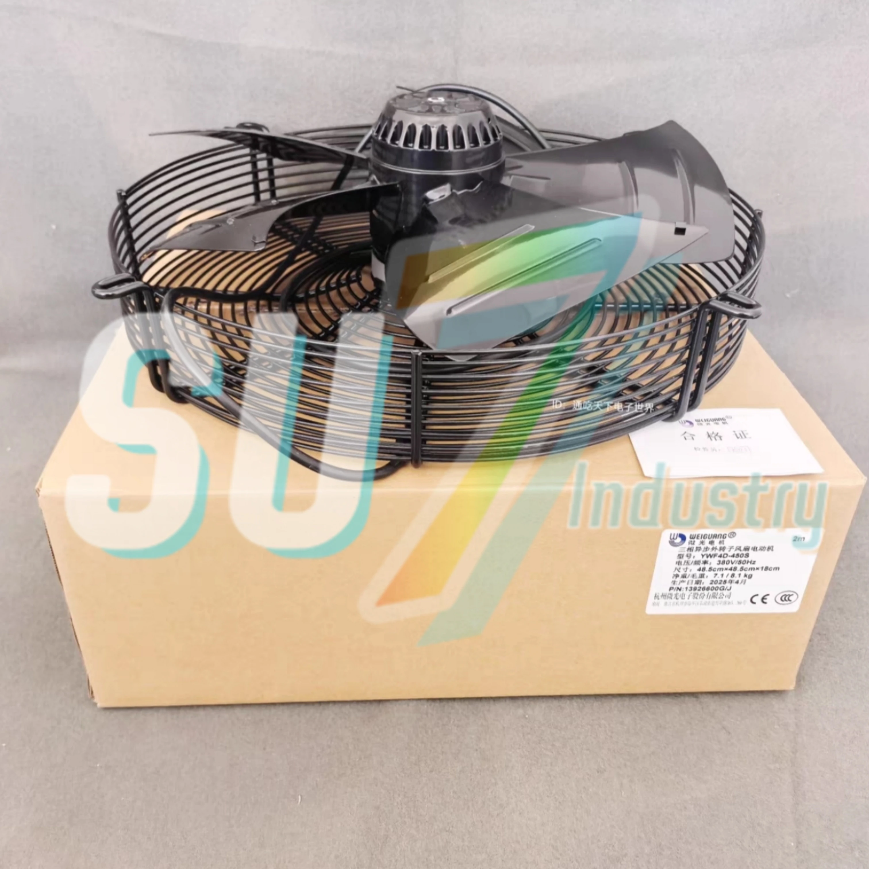 YWF4D-450B YWF4D-450S 외부 로터 팬 새로운 원본