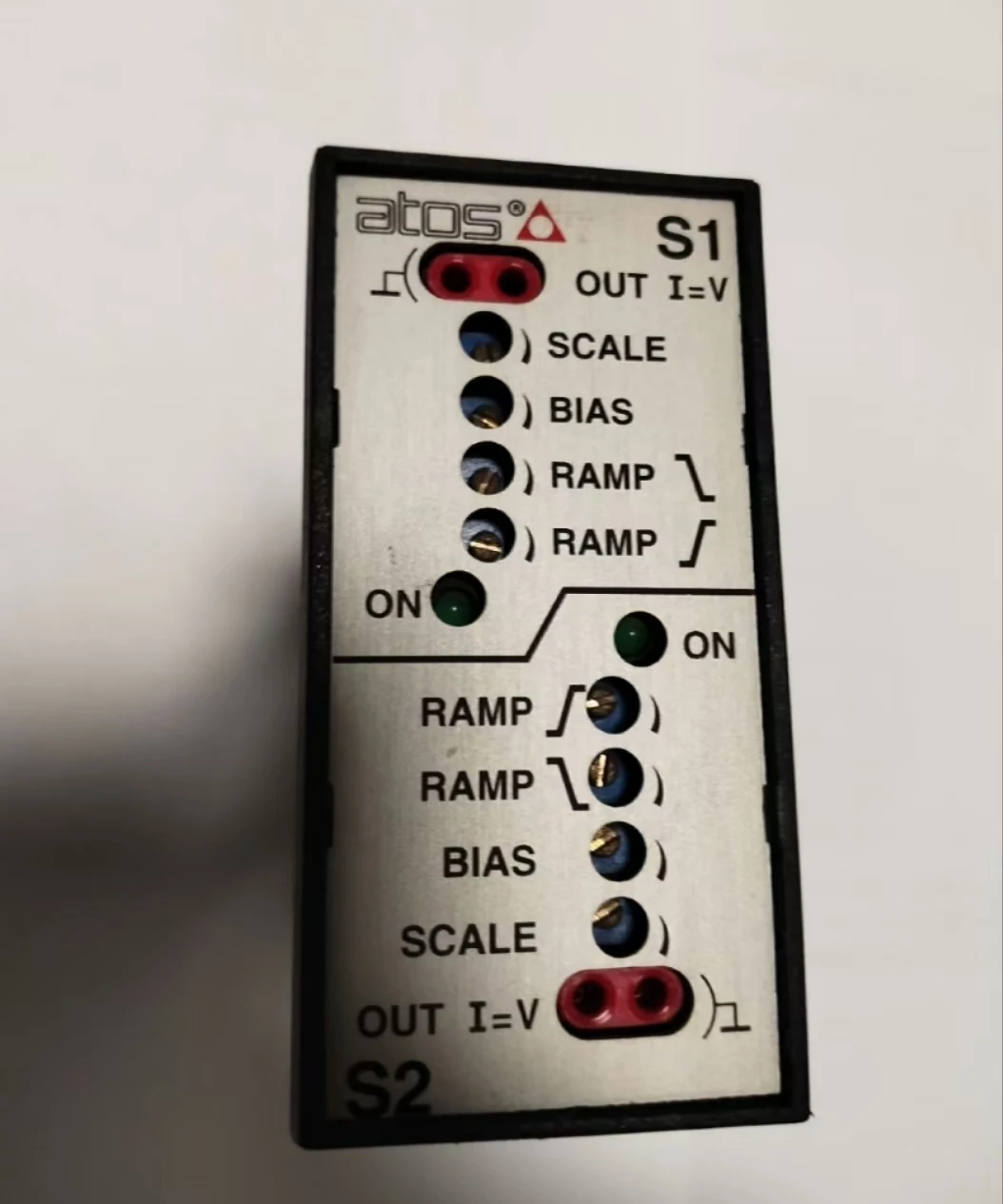 Proportional valve amplifier E-BM-AC-05F disassembled parts, good function, including base