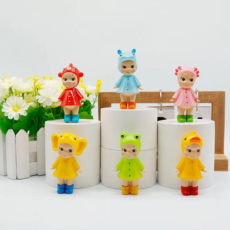 

I Love Rainy Day Series Blind Box S Angle Cute Mini Figure Anime Character Doll Model Decoration Toy Children Gift Surprise Box