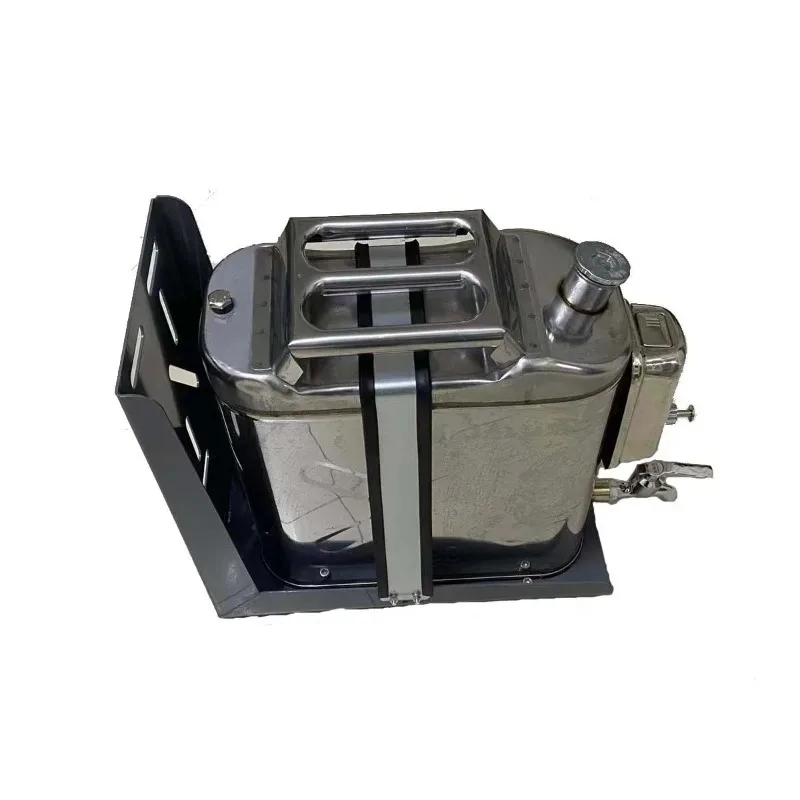 Easy loading and unloading truck stainless steel hand washing water tank, kettle bucket lock installation 15 liters