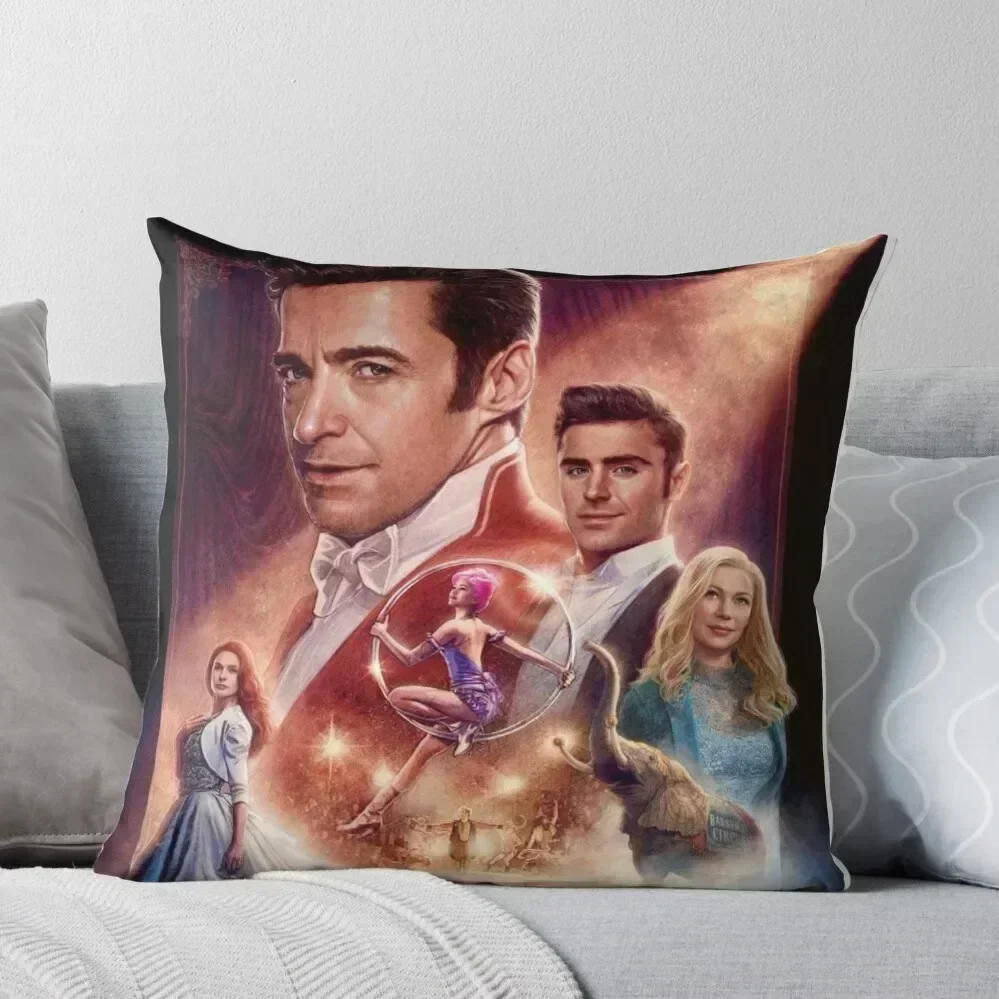 

The Greatest Showman Throw Pillow ornamental pillows for living room Pillowcase Elastic Cover For Sofa pillow
