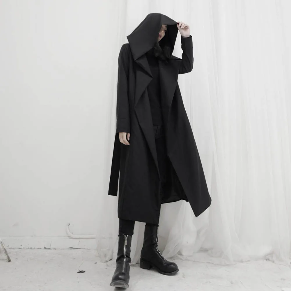 

Autumn New Men's Solid Color Long Coat American Retro Unisex Fashion Trend High Street Loose Casual Niche Men's Tops 2025