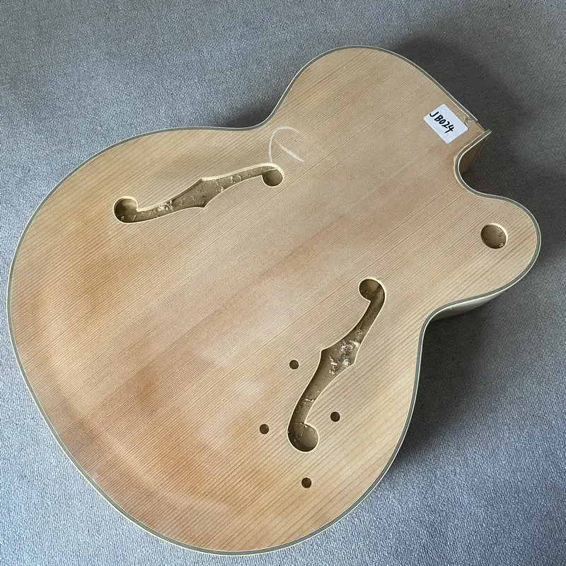 jB024 Unfinished Jazz Electric Cutaway Guitar Body Hollow Body Double F-hole Original&Genuine EPI DIY &Replace Part - view 3