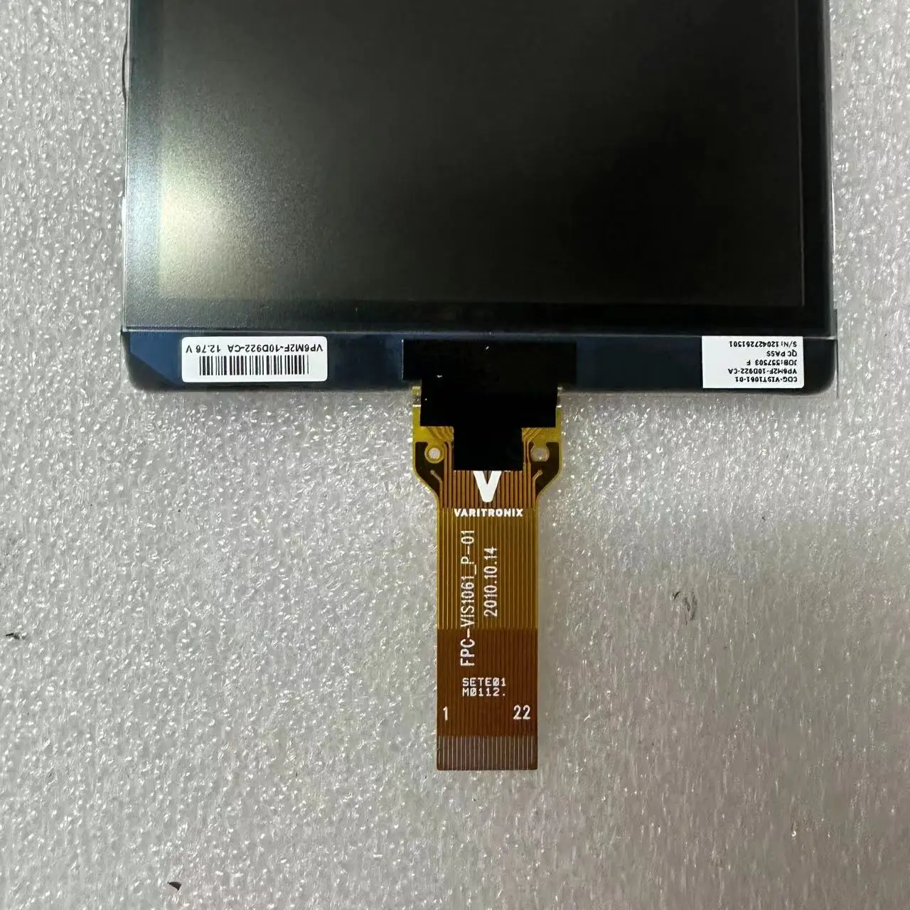 Imagem -03 - Display Lcd Vdo para Ford Instrumento Cluster com Fita Ajuste para Focus Kuga Galaxy C-max Mondeo