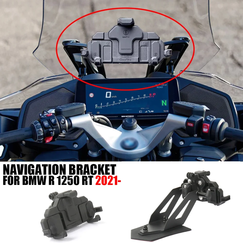 

For BMW R1250RT 2021 2022 2023 2024 2025 mobile phone holder Navigation Bracket GPS Mount