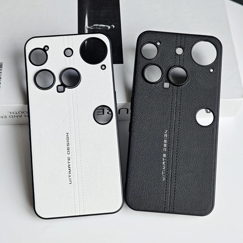 

Чехол для телефона Nothing (3) 3, деловой чехол из искусственной кожи + мягкий край ТПУ, ультратонкий чехол для NothingPhone3