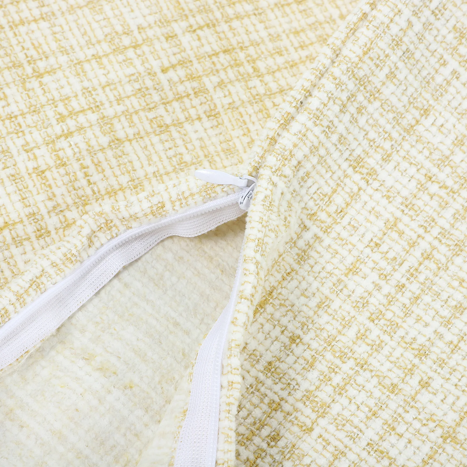 

Decorative Throw Cover Square Cotton Sofa Cushion Cover Farmhouse Style Pillowcase Easy Clean Soft Pillow