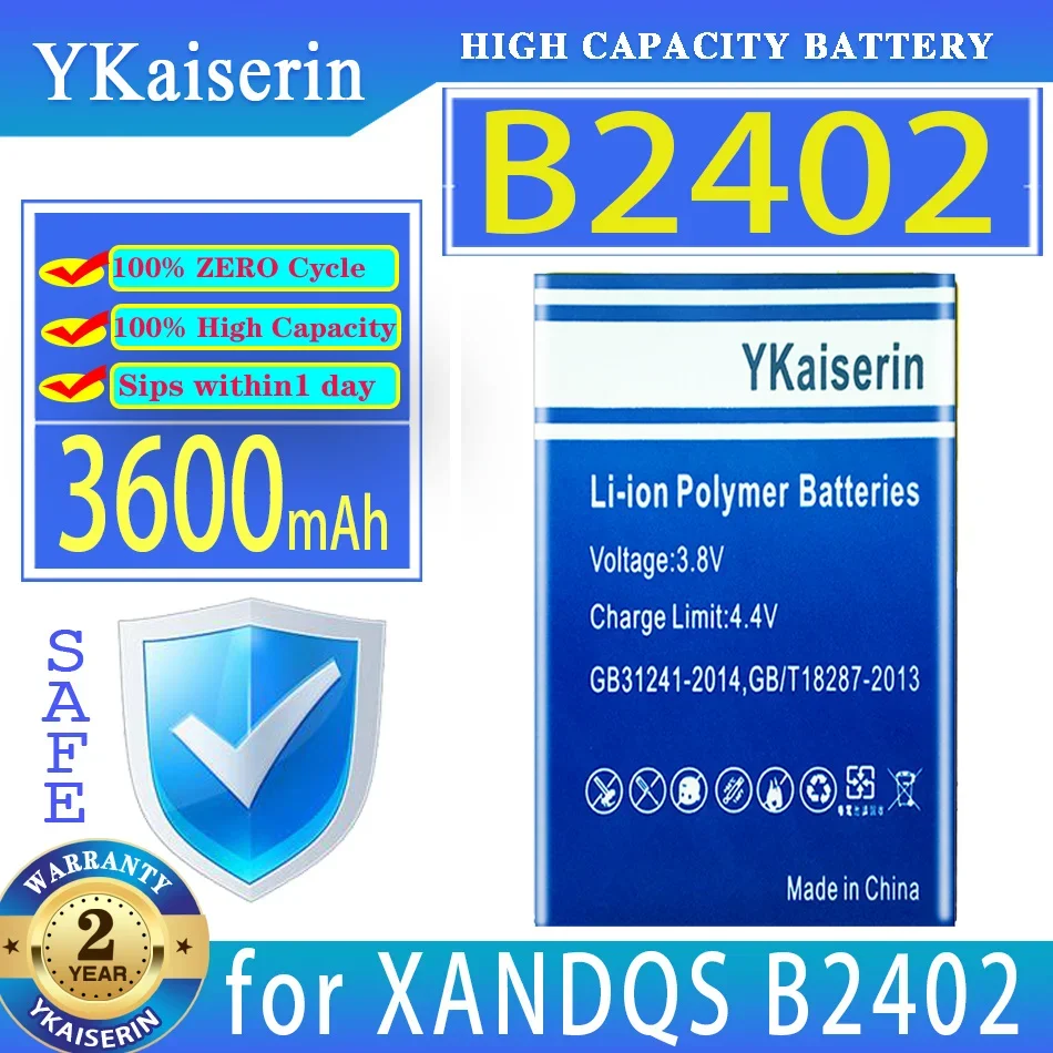 

YKaiserin Battery 3600mAh for XANDQS B2402