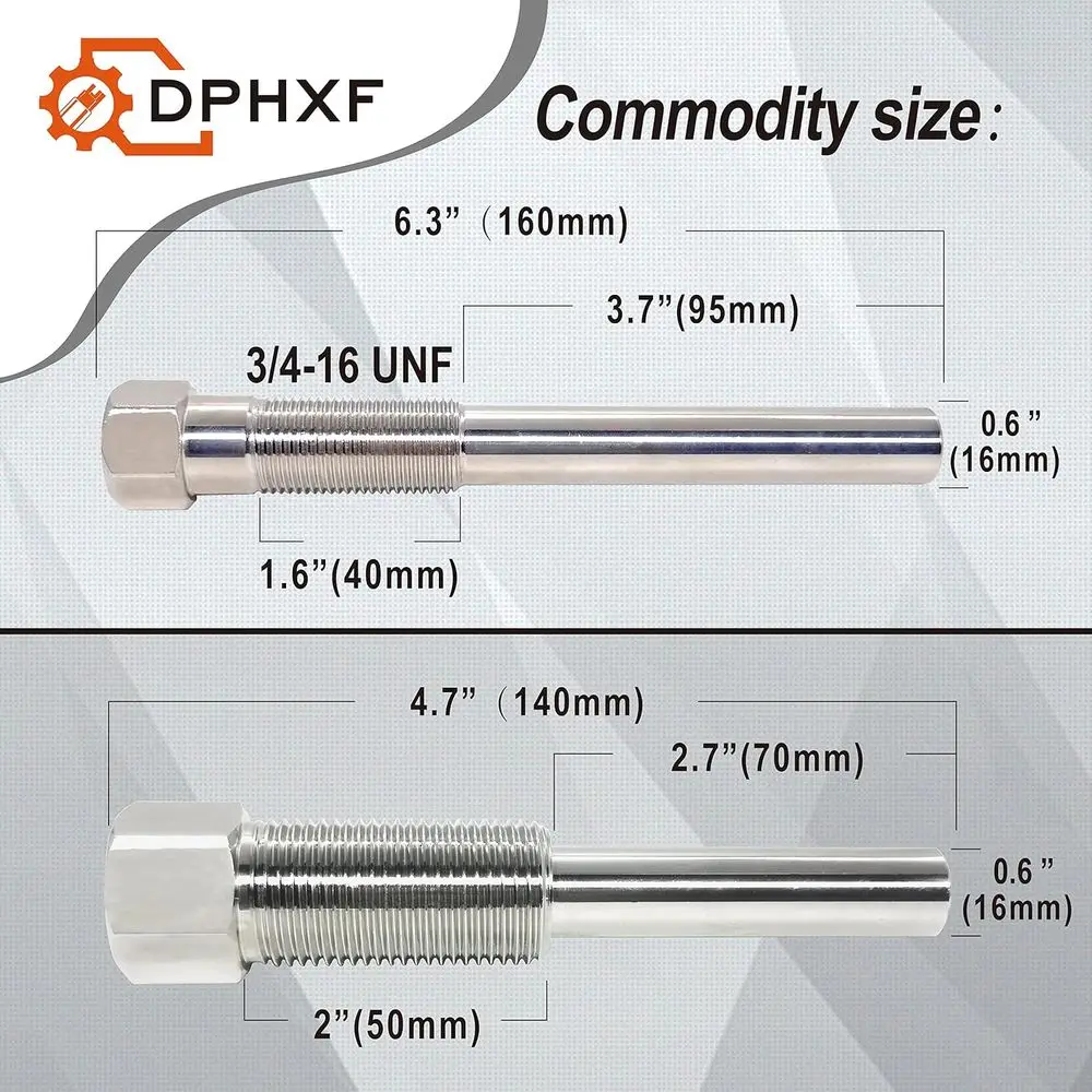 Hardened Primary & Secondary Clutch Puller Tool kit. Contains 7 Different Models And Sizes of Clutch Puller Tools. Suitable for