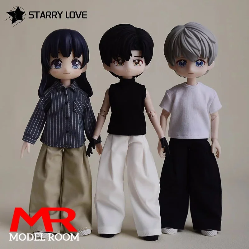 Pantalon de loisirs à l'échelle 1/12, vêtements, modèle adapté à 1:12 MJD Ashi 3.0 Beiming BJD Romankey soldat, poupées corporelles