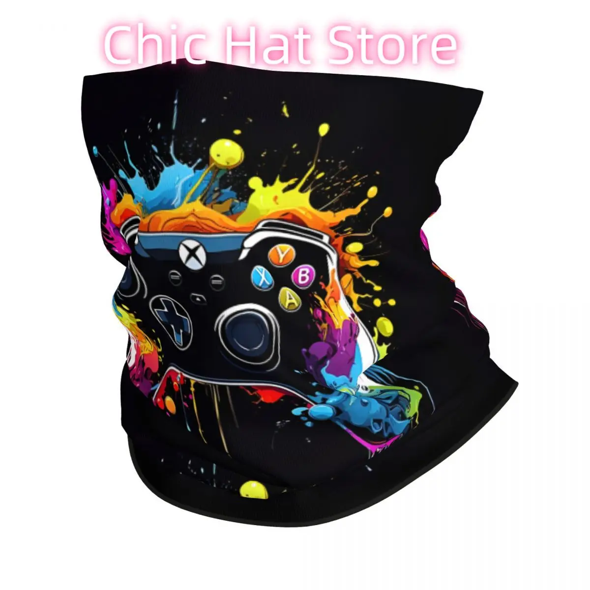 Controller Bandana Neck Cover Wrap Scarf Balaclava Cycling Unisex Adult Breathable