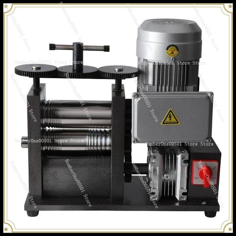 Electrical Press Equipment for Jewelry Crafting, Flattening and Wire Pressing for Gold Silver Machining Electric Tablet Press