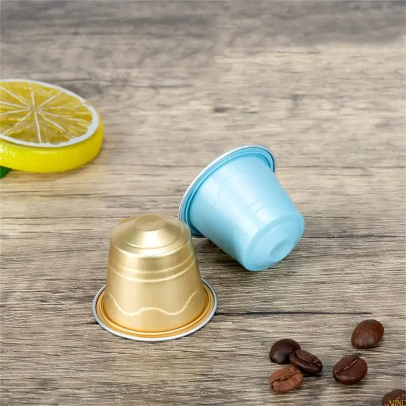 A0NC 50 피스 알루미늄 호일 37mm 커피 파우더 컵 실러 포드 쉘 저장 커버 밀봉 필름 커피 포드 제조