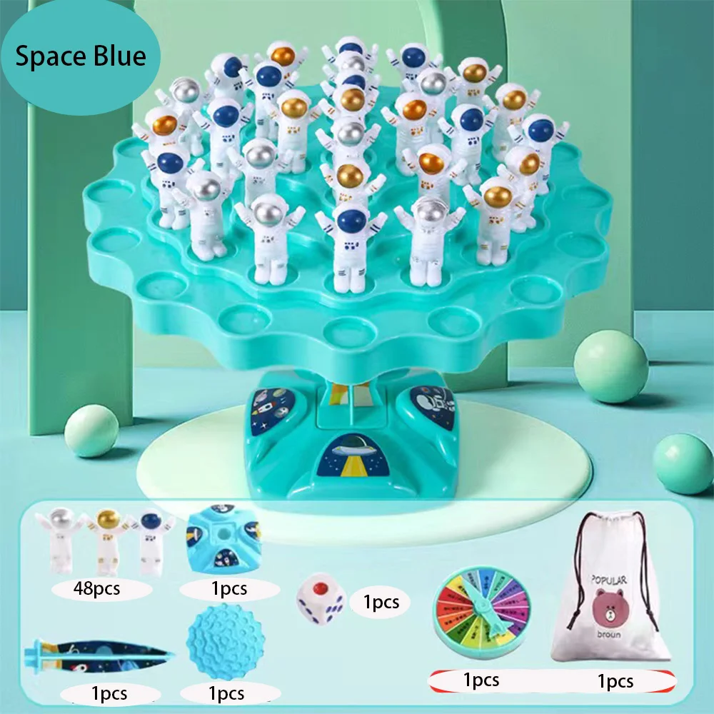 Juegos de mesa de astronauta de Alancing, juguete espacial, árbol equilibrado, ocio, interacción entre padres e hijos, regalo de Navidad para niños, recuerdos de fiesta