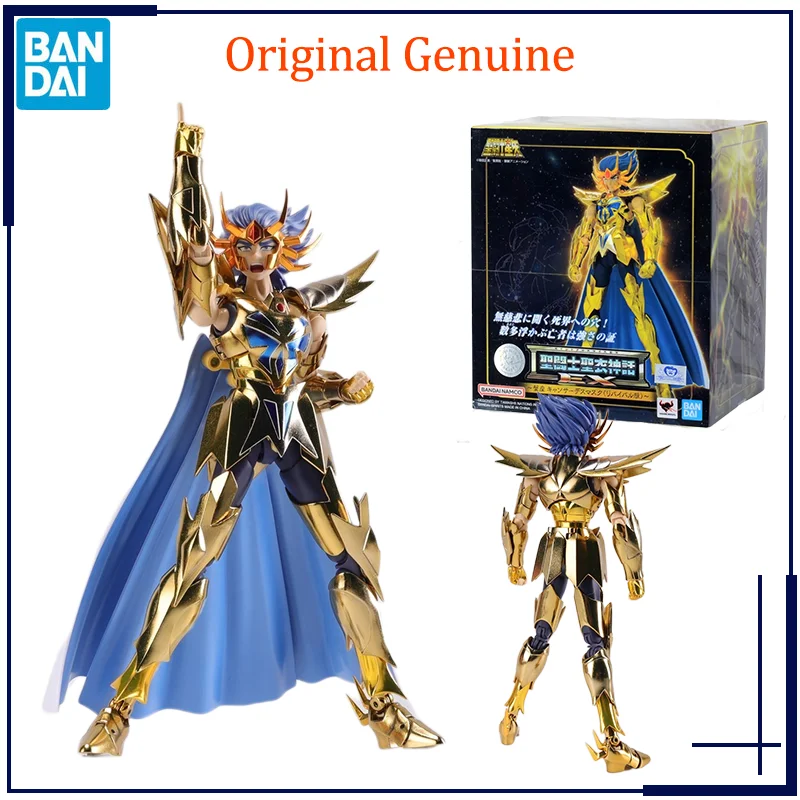 

Original Genuine Bandai Anime SAINT CLOTH MYTH EX Death Mask REVIVAL Model Toys Action Figure Gifts Collectible Ornaments Kids