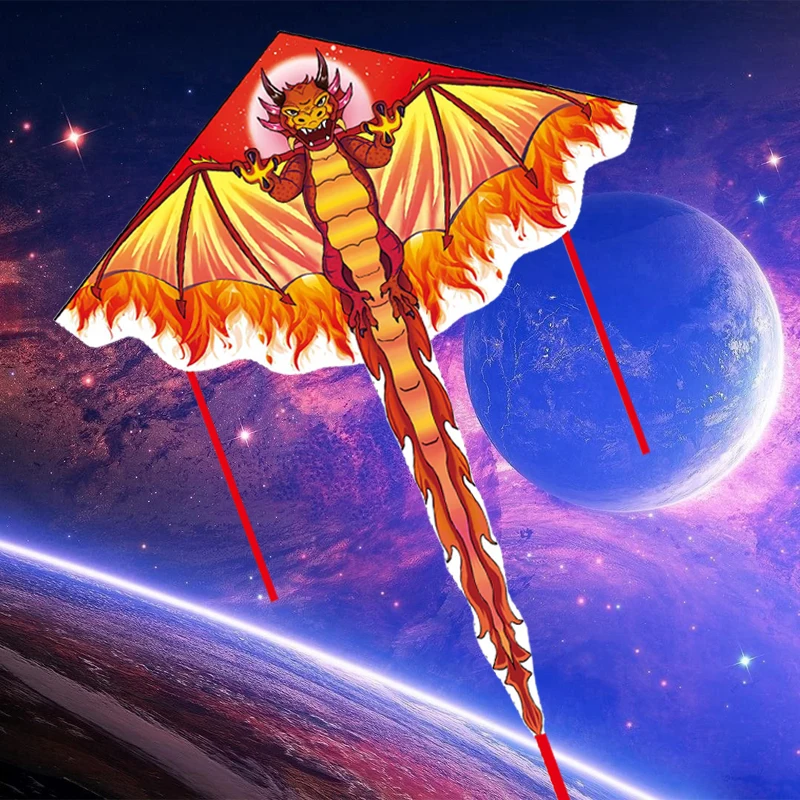 Juguetes voladores de dragones para niños, línea de pipas, fábrica de cometas de águila, juguetes para exteriores, deportes, ocio, pipa de águila, cometa, pipas 3d de nailon