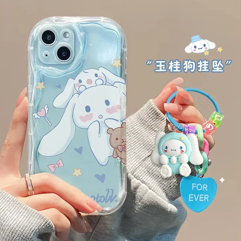 Cute Cinnamoroll Phone Case For Xiaomi Redmi Note 13 Pro 5G 12 4G 8 11 10 9 12 Pro Plus 12S 14C 13C 12C 10C 9C 9A A1 A2 A3 Cover