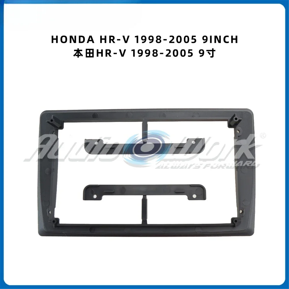 

Автомобильные аксессуары для HONDA HR-V 1998-2005 годов, 9-дюймовая рамка, лицевой адаптер, Android-радио, аудиосистема, комплект панели для крепления приборной панели