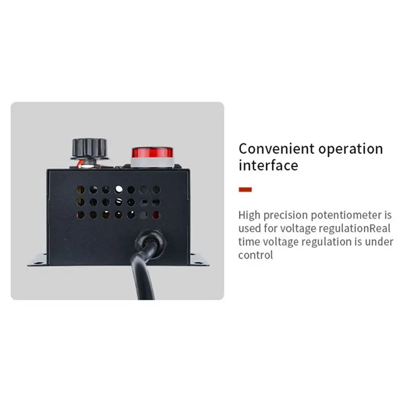 AEE2-Variable Voltage Regulator 5000W Speed Temperature Light Voltage Uelatic Pressure Controller