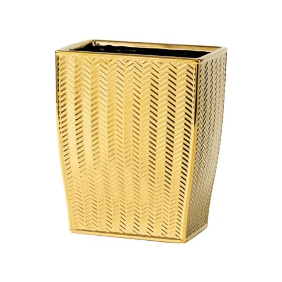 

Bathroom Trash Can Stylish Garbage Container Bin for Living Room 1.32 Gallon/5 Liters Small Trash Can Waste Basket for Bathroom