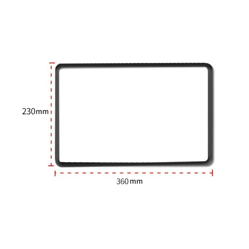 For Tesla Model 3 Y Screen Frame Protector Cover Silicone Central Control Navigation Protective Trim Cover Car Accessories 2023