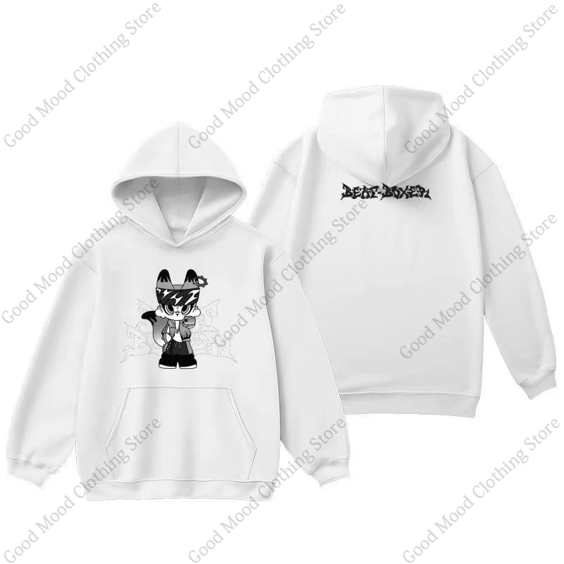 NEXZ Beat Boxer Hoodies Kpop Fashion FOX2Y Cartoon Letter Print Hoodie High Quality Thick Pullovers Kpop Fashion Warm Sweatshirt
