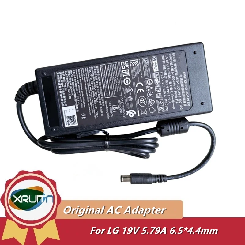 

ADS-110CL-19A-3 Genuine 19V 5.79A 19.5V 5.65A Switching AC Adapter For LG 34UM95C 34UC98 PF1500G PROJECTOR BFP100-27 EAY630322